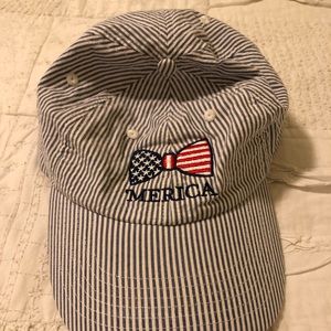 Jadelynn Brooke seersucker ‘Merica hat